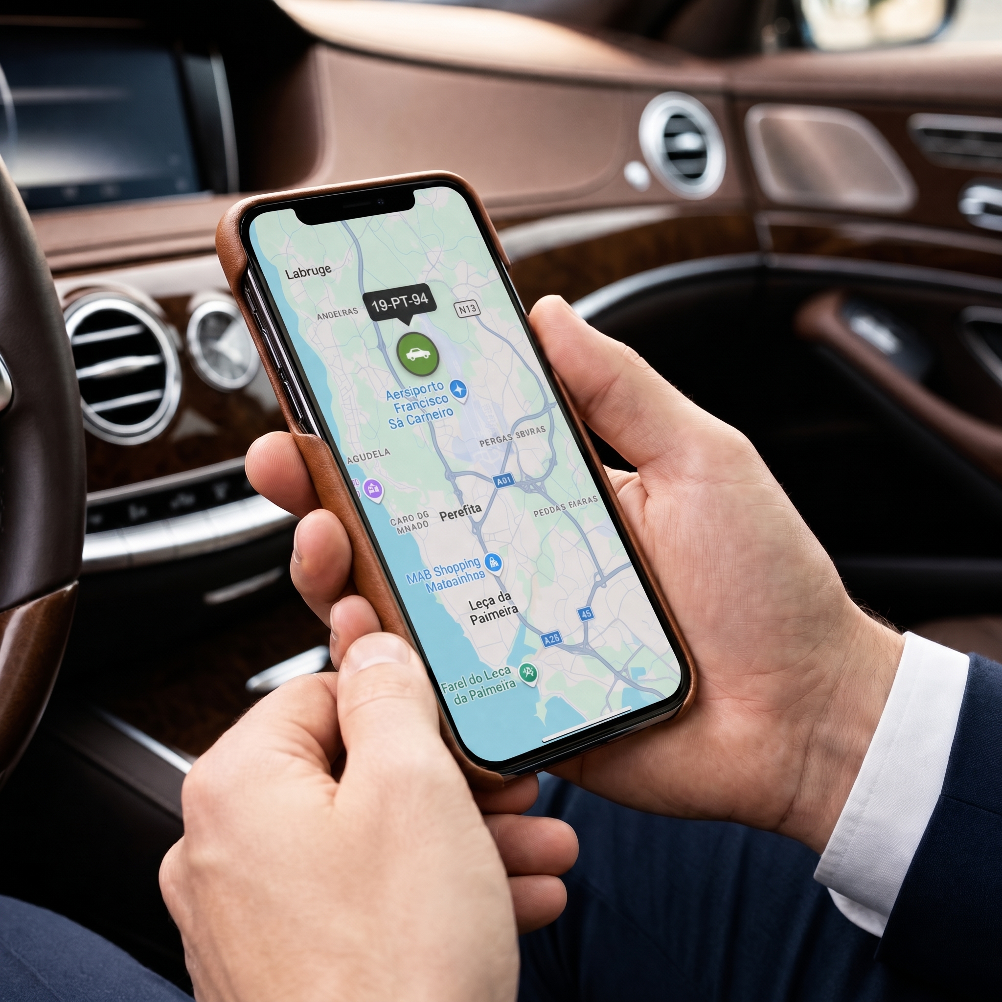 Rastreamento GPS em tempo real no smartphone